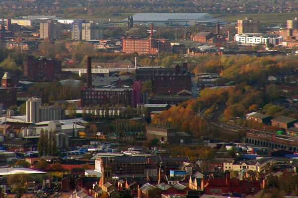 skyline of Tameside